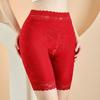 Leggings da Donna Estivi Taglie Forti in Pizzo Lavorato a Maglia con Bordi Floreali Anti-Usura Sicurezza Vita Alta