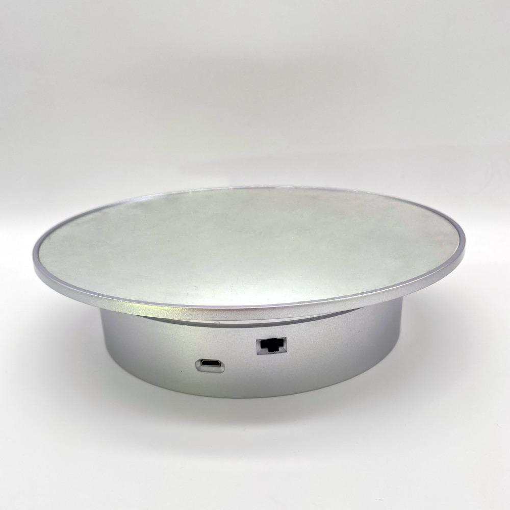 360-Degree Rotation Electric Display Cabinet Motorized Jewelry Display Platform  Product Display style7