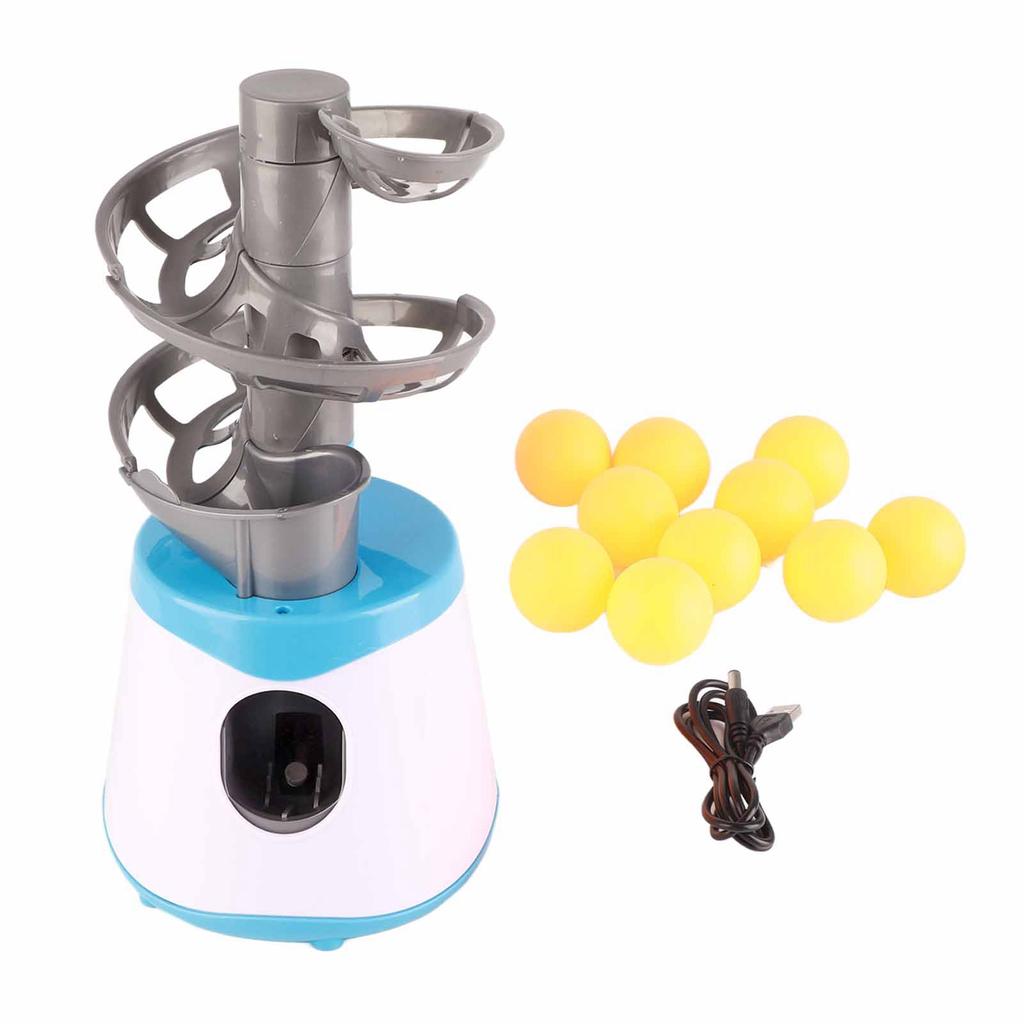 Outdoor Portable Kids Children Table Tennis Ball Machine Launcher Exerciser