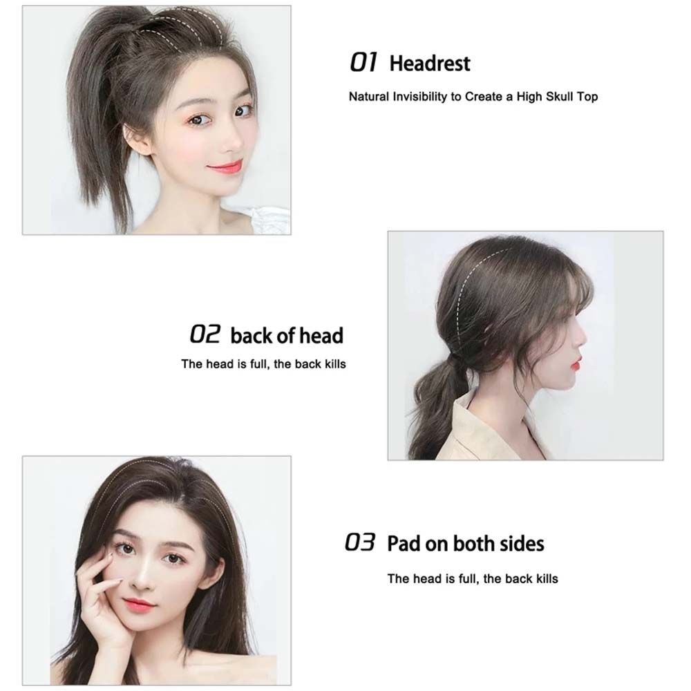 Princess Styling Tools Hair Combs Fluffy Hair Pad Invisible Hair Bun Wig Cushion DIY Hair Extension