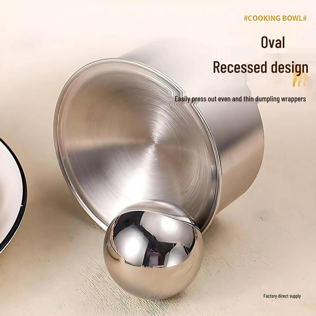 Stainless Steel Handmade Dumpling Wrapper Press Tool Mold