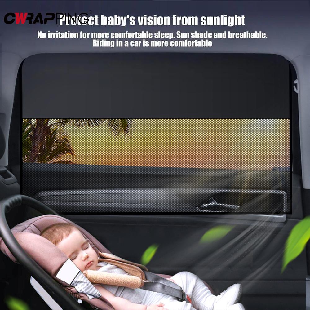 Car Window Sunshade Magnetic Car Curtain for Baby Sun Shade Front Rear Side Window for Truck Auto Sun UV Protection Accessories