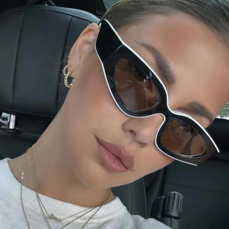 Kwadratowe Damskie Okulary Przeciwsłoneczne Dopasowujące Kolor Proste Retro Nowe Modele Odpowiednie do Codziennych Dojazdów Wakacje Codzienne Męskie Akcesoria