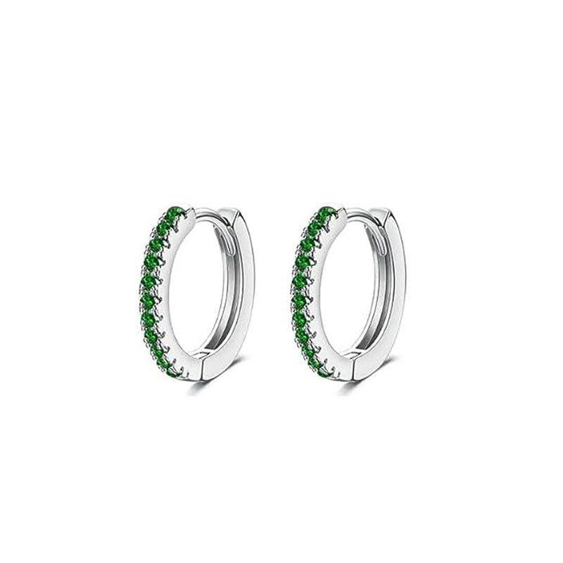 Stainless Steel Ear Barbels Ear Ring Star and Moon Ear Hoops Versatile Ear Pinning Accessories