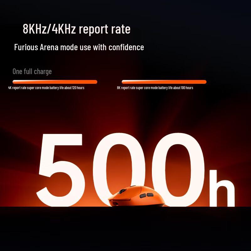 Rapoo VT1MAX Gen 2 Dual 8K Kabellose Gaming-Maus