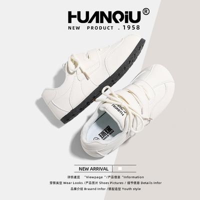 Global Flat-bottomed German Training Shoes Women's Spring KMXFX8093 New Velcro White Shoes Women's Casual Shoes Children