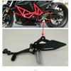 Motorcycle Footpeg Foot Peg Bracket Gear Bracket Lever Assembly for EX 250R 300 2013-2017 Footpegs Pedals Rests