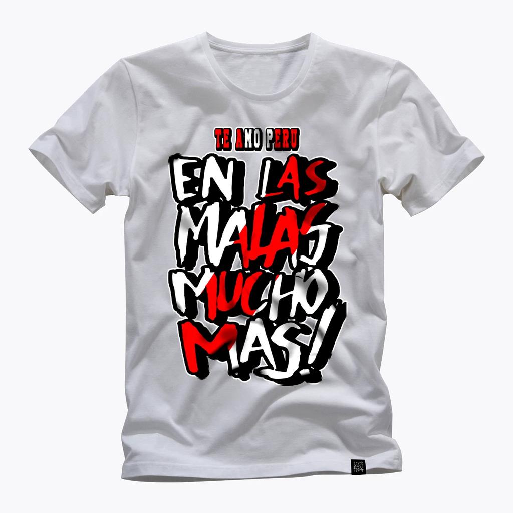 Peru y en las malas mucho mas peruvian team I love awesome graphic t shirt