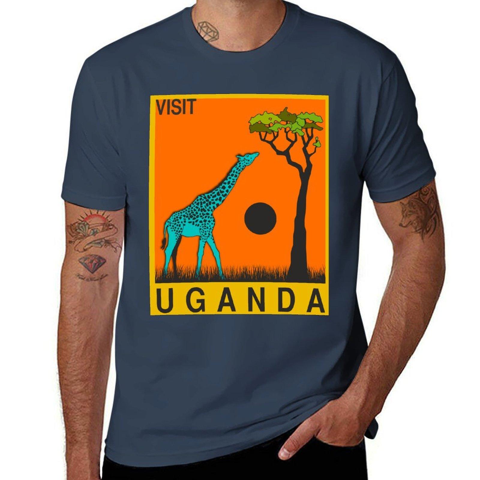 Uganda TShirt Lightweight Gym Training TShirt S
