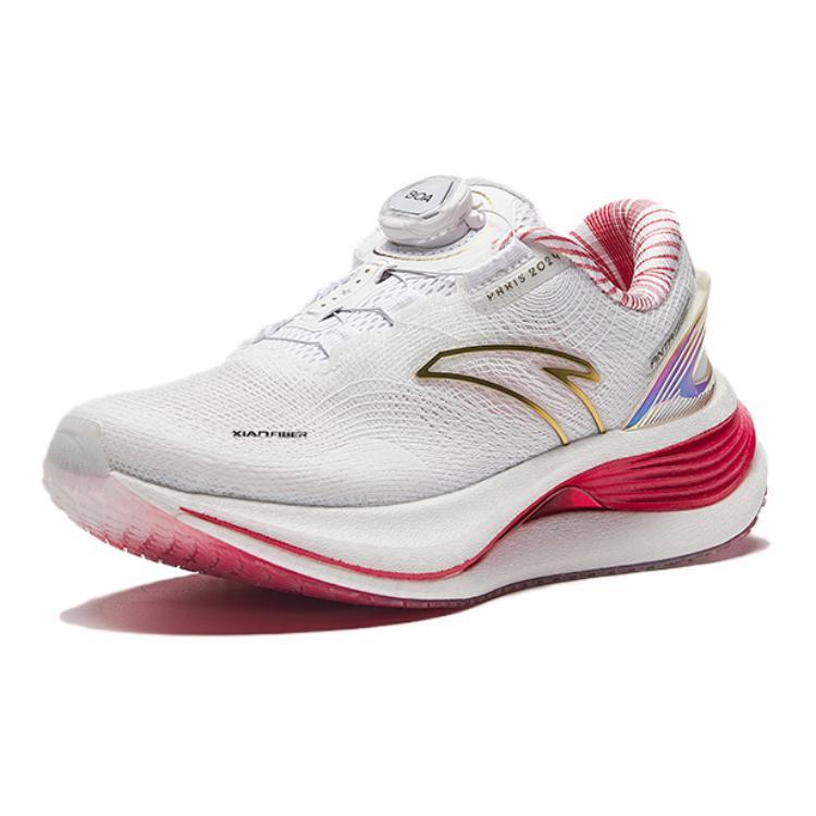 Anta Childrens Sports Team Award Shoes Commemorative Edition Running Shoes Kids Running Shoes White Red 312435507R-1