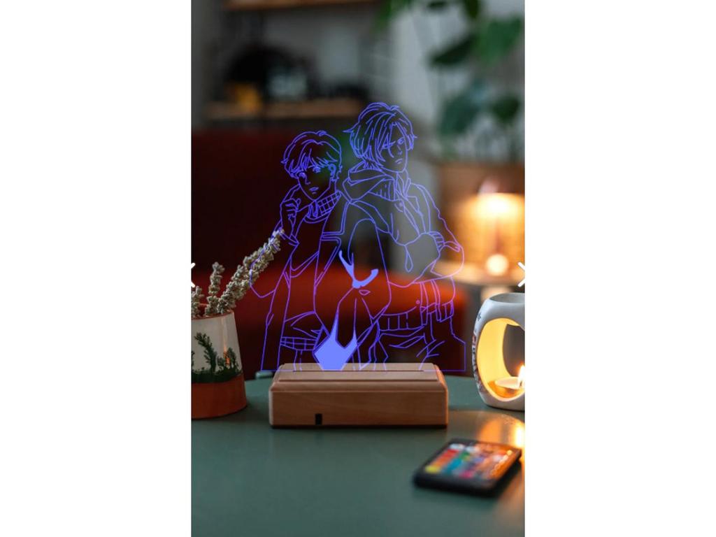 Veilleuse 16 couleurs Banana Fish Ash & Eiji