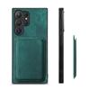 2 v 1 Odnímatelné Magnetické s Držákem na Karty Pouzdro na Telefon pro Samsung Galaxy S23 FE S24 S22 Ultra Plus A25 A35 A15 A05 A05S Kryt