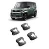 Mitsubishi Delica Mini Door Bowl Cover: Electroplated Decorative Frame for 25-26 Models