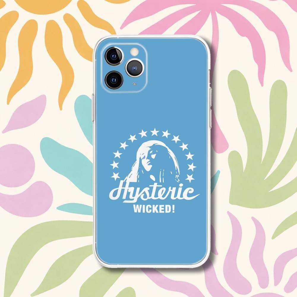 H-Hysteric-S Girl G-Glamour Phone Case For iPhone 17,16e,16,15,14,13,12,11 Mini Pro Max X,XR,XSMAX 8,7 Air Plus Transparent Soft