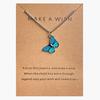 Women Necklace Butterfly Shape Good Workmanship Creative Alloy Women Pendant for Gift