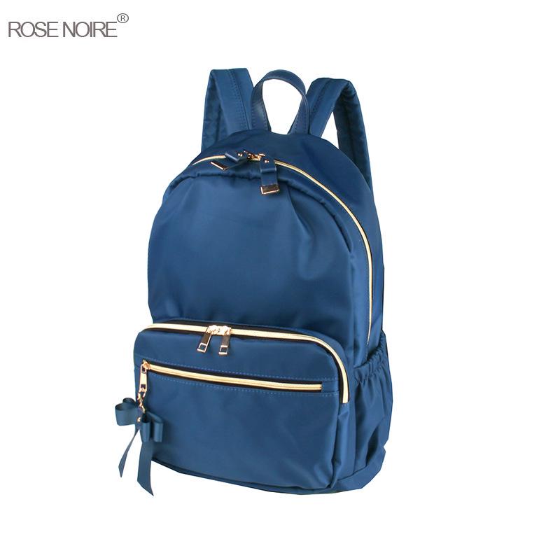 Женские сумки Новые рюкзаки Рюкзаки Женские сумки Сумки-оксфорды Новые легкие нейлоновые рюкзаки синий