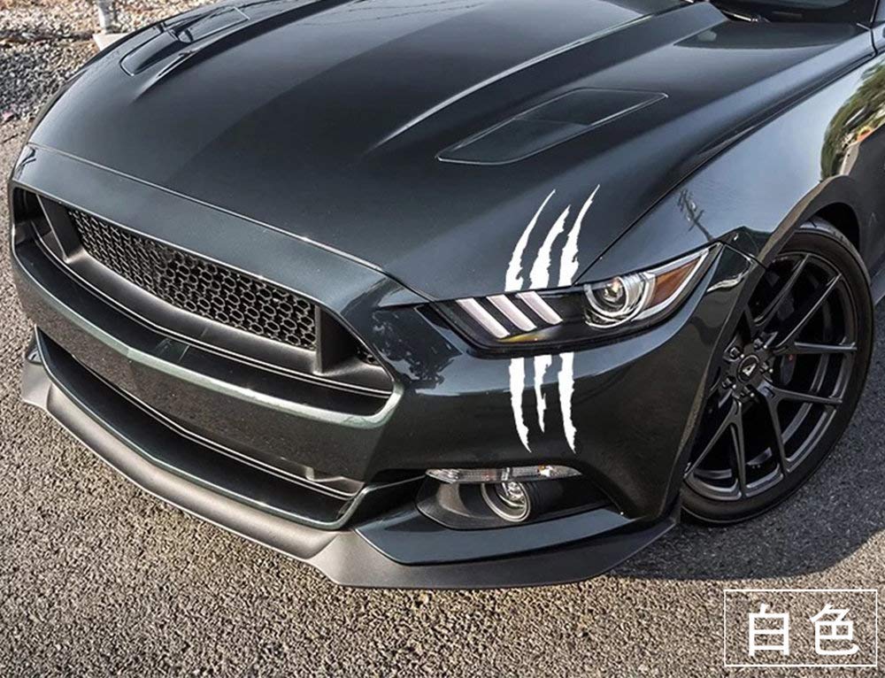 Lifepower CSTNM02S-WH-LP Nagelmarken Autoaufkleber Schneideaufkleber Dekoration Kratzer verdecken Auto Fahrrad Dekoration