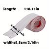 1PC 118.11inch Cable Protector Self-Adhesive PVC Wire Protection Strip Insulation Cord Protection Cover Wear Resistant Prevent T
