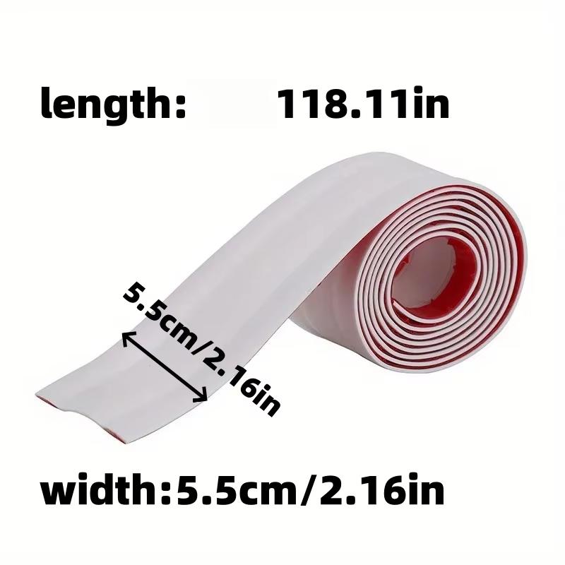 1PC 118.11inch Cable Protector Self-Adhesive PVC Wire Protection Strip Insulation Cord Protection Cover Wear Resistant Prevent T