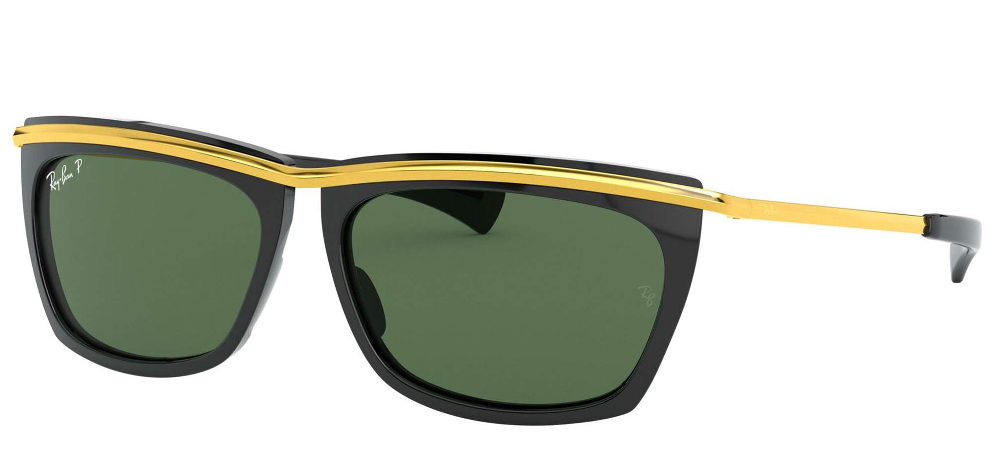 

Блестящие черные солнцезащитные очки Размер 56 Ray-Ban Мужские 0RB2419,