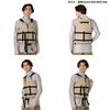 Captain Stag Snorkeling Vest, Slim, Tan, Size L, UX-4504