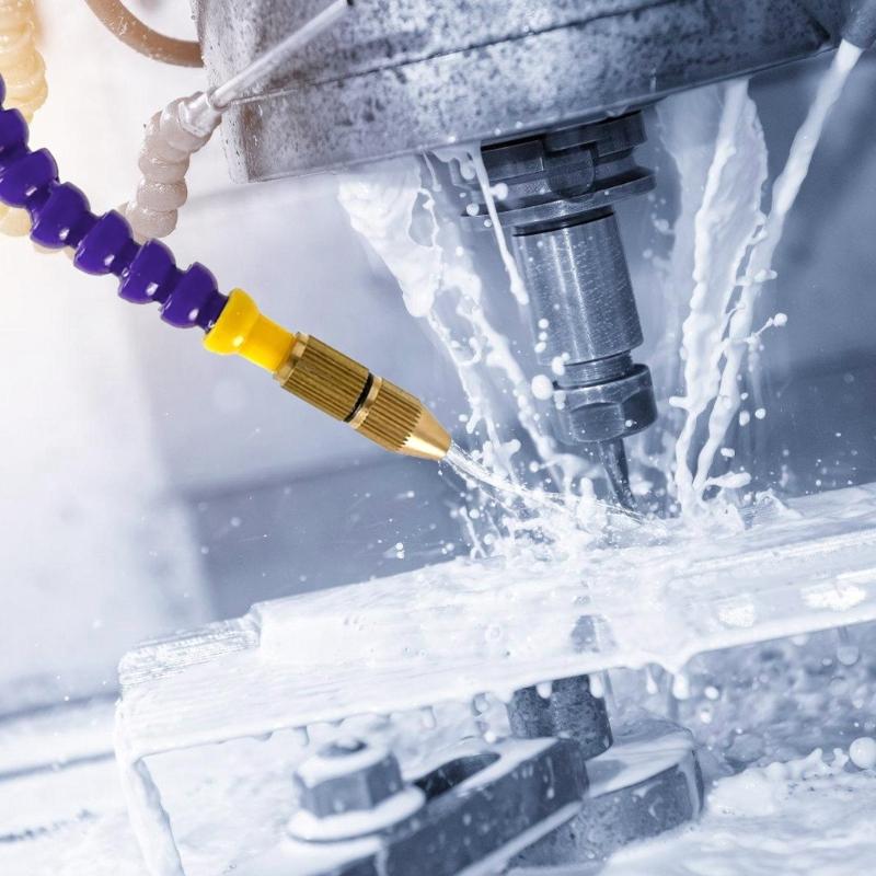 Mist Coolant Lubrication Sprayer Systems Real Realize No Air Leakage AirFlows Sprayer Mist Volumes Adjustable Designs