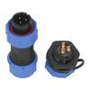 Aviation Plug Socket IP68 Waterproof Connector 3 Pin 3 Hole Electrial Power Adapter SP17