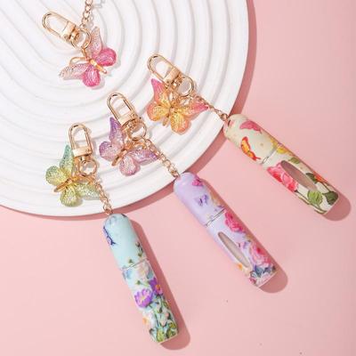 5ml Mini Parfüm Şişesi Sızdırmaz Boş Spreyli Döndürülebilir Şişe Doldurulabilir Sprey Atomizer Şişesi Taşınabilir Kozmetik Kapları