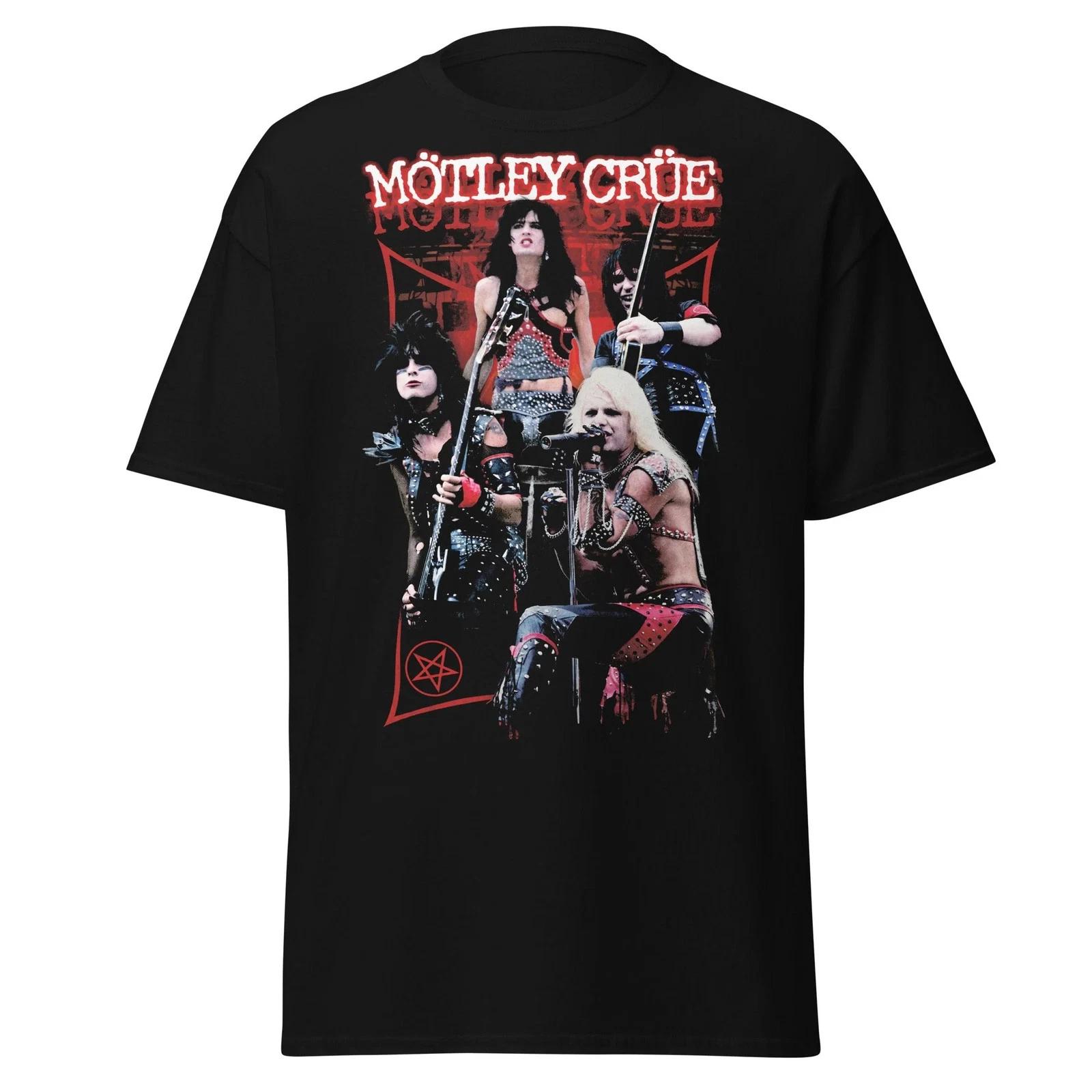Motley Crue - Live Jumbo Print T Shirt XXXXL