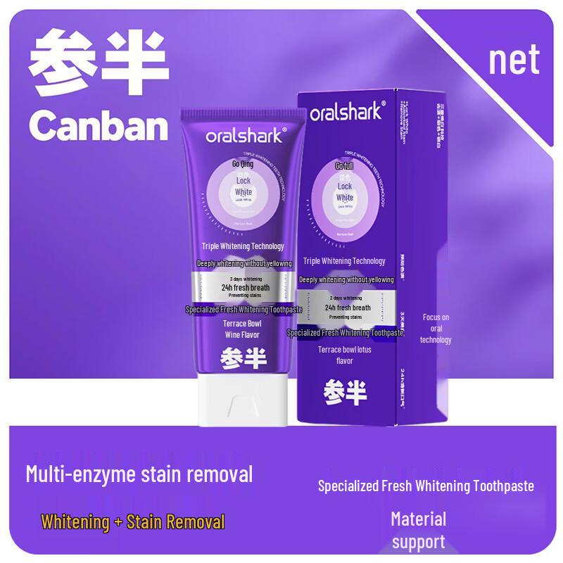 

Canban Professional Whitening & Fresh Breath Toothpaste 4-Pack