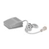 BERM Foot Switch Hands Free Electric Pedal Reset 1 NO with 1meter Cable Aviation Plug