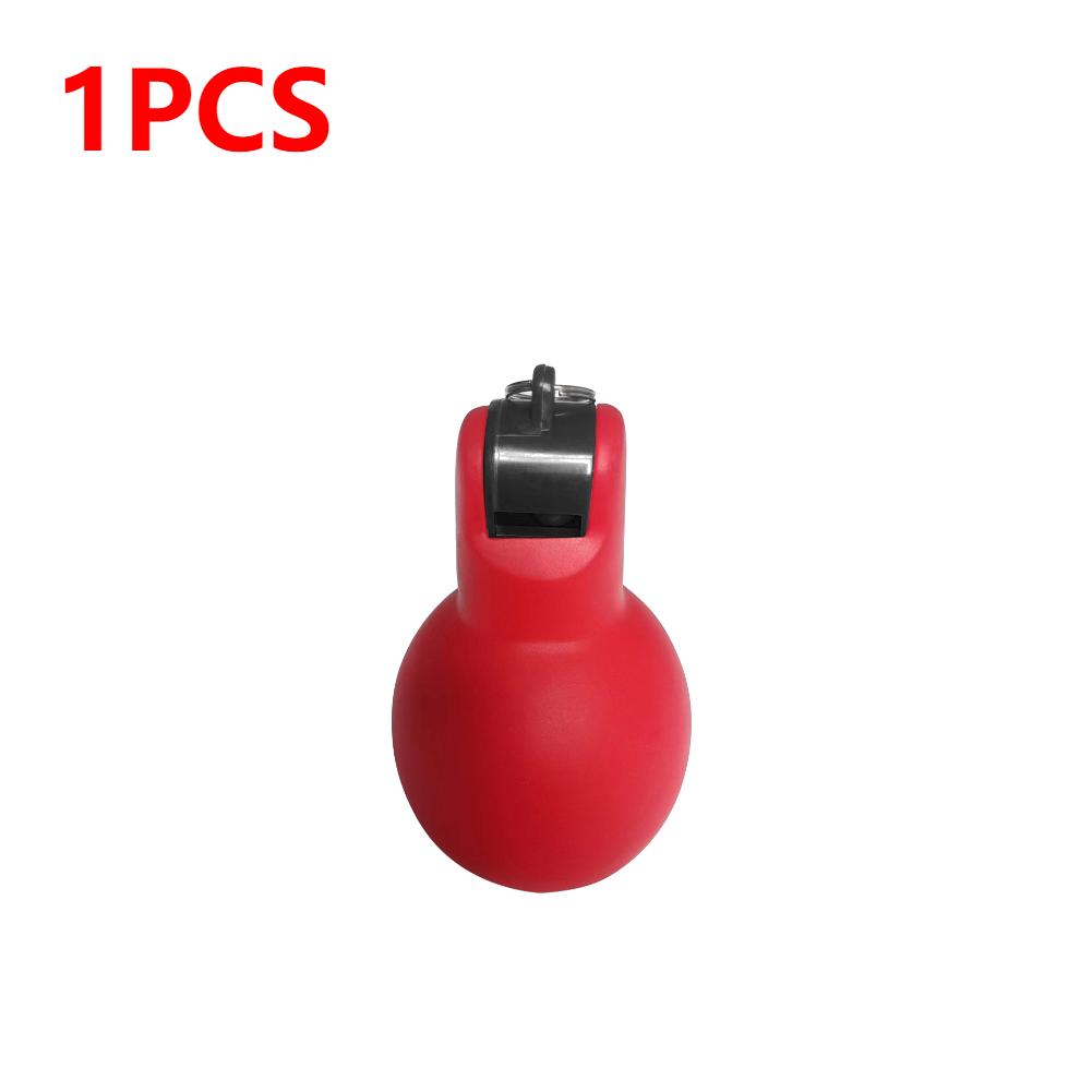 Hand Squeeze Whistle Sports Whistle Loud Crisp Sound Whistle Emergency Whistle for Indoor Outdoor Home School Sports