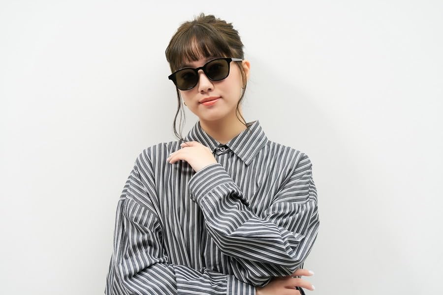 Zoff Sunglasses UV for Driving and Sports Wellington-Style (Black 4) [WEB Exclusive] Lightweight, Protection, Unisex, Stylish, [ZA241G66-14E4]