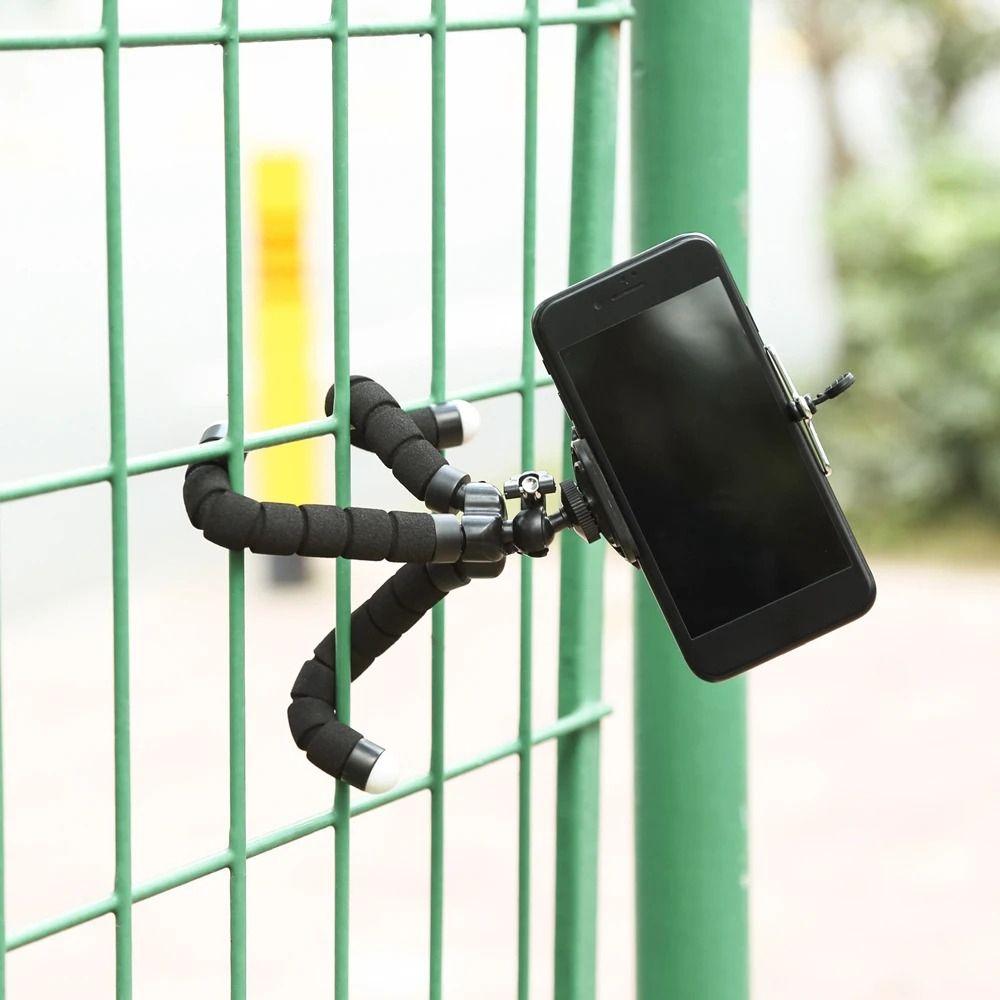 1Pcs Sponge Octopus Smartphone Monopod Camera Holder Clip Tripe Stand Durable Phone Tripod