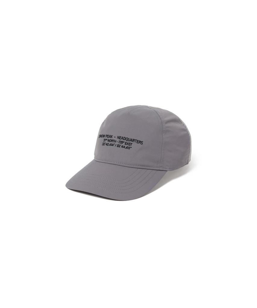 HQ Topographic Trucker Cap Headwear Cap Hat 1 GREY [Snow Peak] CH-26SU008 Men's Women's