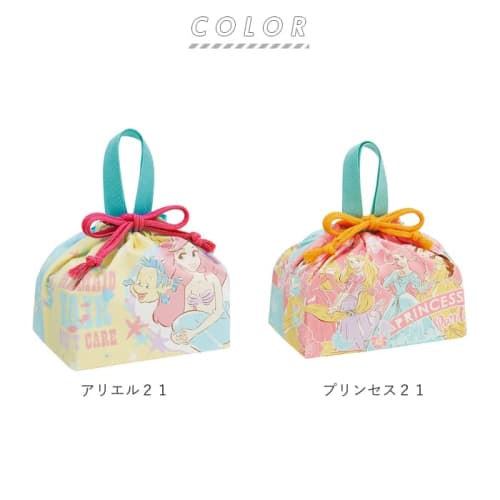 Skater Children's Lunch Box Drawstring Bag, Chip & Dale Sweets, Disney, Made in Japan, KB7-A