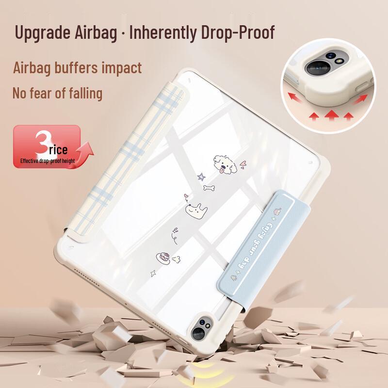 QBOSS Y-Fold Magnetic Tablet Protective Case