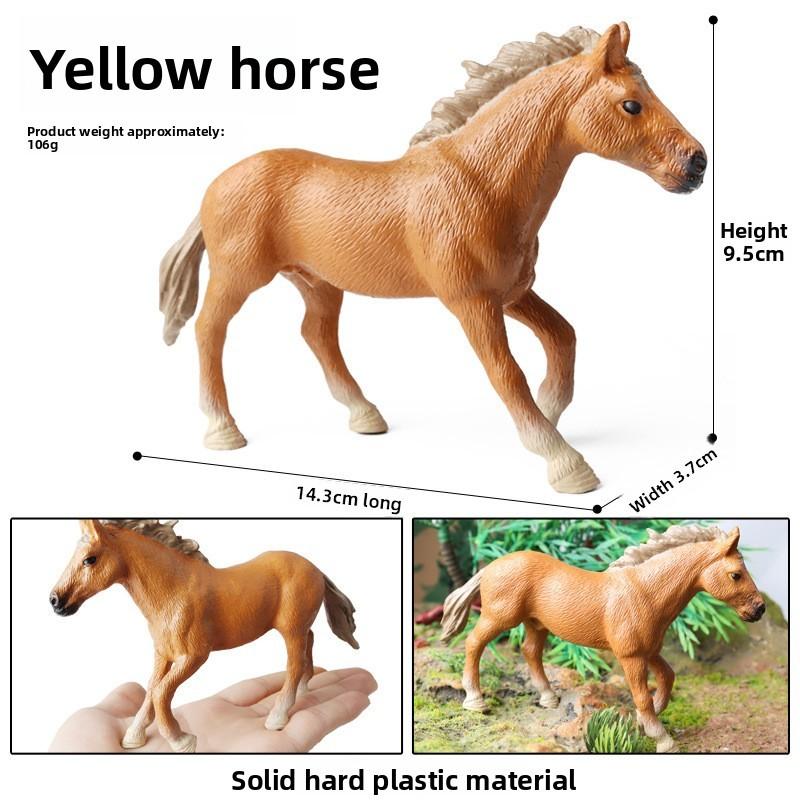 Kids Hanoverian Model Toy Animal Figurine For Learning Wildlife And Nature Awareness Style 7