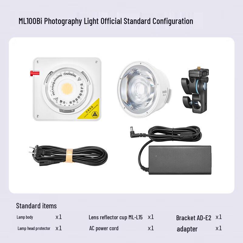 Godox ML100BI Portable 120W Bi-color LED Video Light