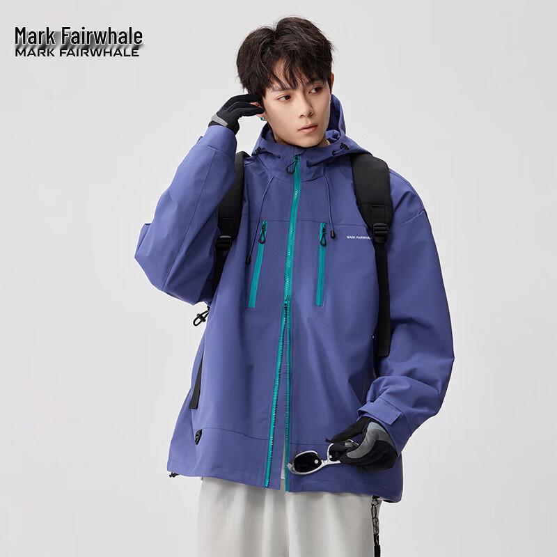 Mark Huafei 2025 Autumn Unisex Outdoor Waterproof Jacket