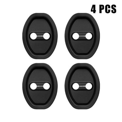 2/4 Pezzi Copertura per Gancio di Blocco Porta Auto Impermeabile Accessori per Car Styling Universale Silicone Fibbia Blocco Porta Copertura di Protezione dagli Urti