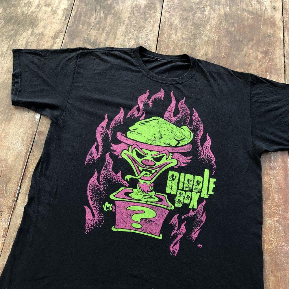 

Vintage 2010 Insane Clown Posse Band Black Short Sleeve Unisex Tshirt Unisex T-Shirt M