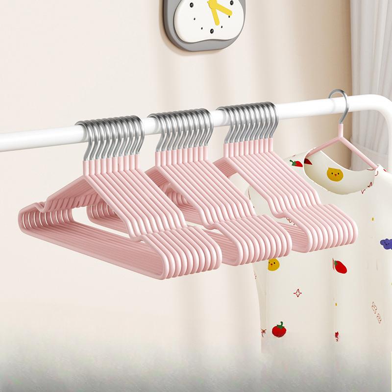 Plastic Clothes Hangers for Home Use Leaving No Trace and Being Anti-slip Thickened and Thickened Clothes Drying