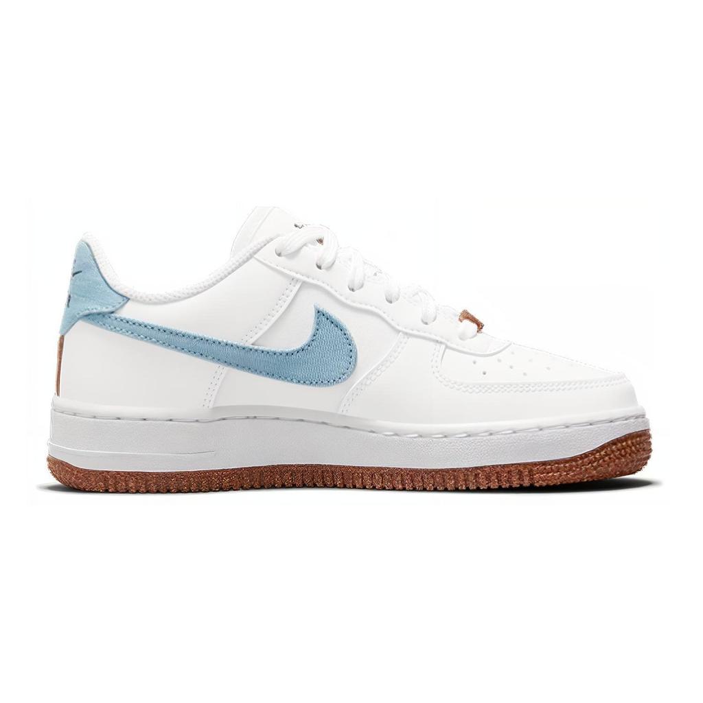 Nike Air Force 1 Low LV8 Indigo Canvas Cork White GS DA3093-100