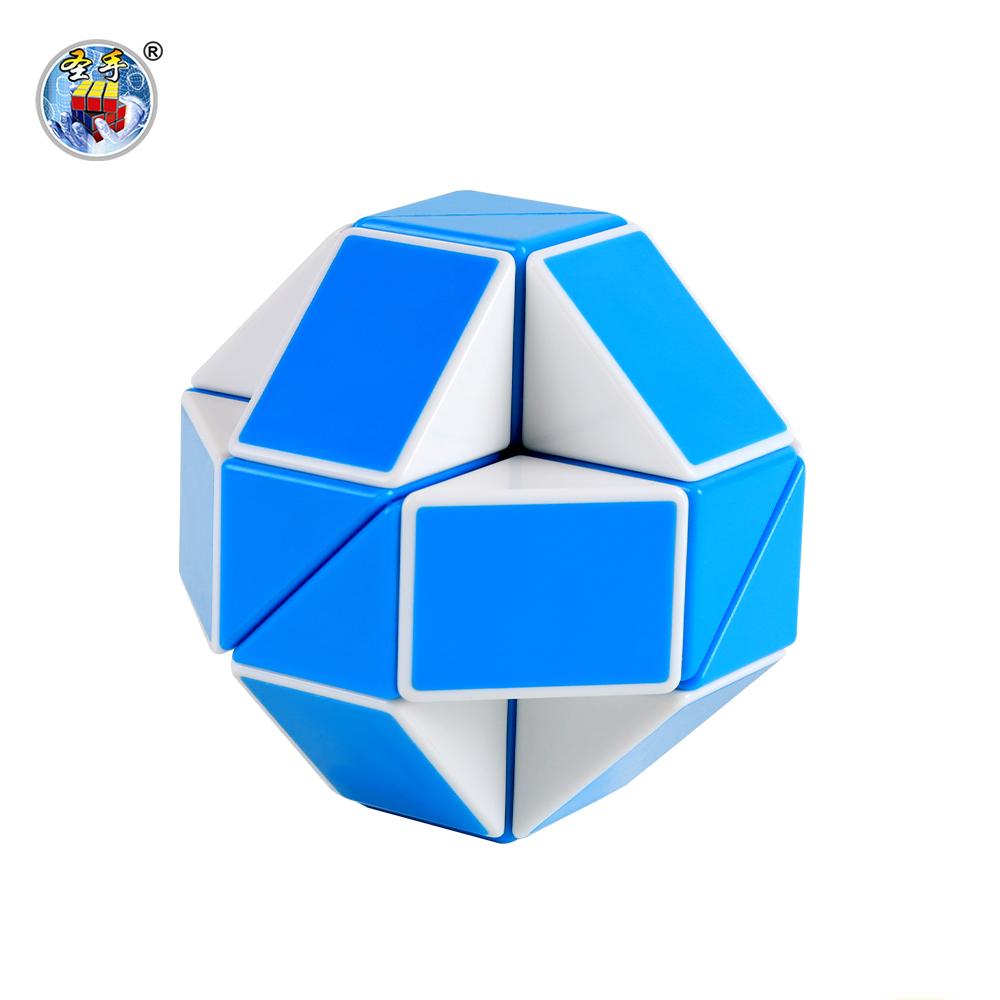 24-Blocks Fidget Snake Cube Twist Puzzle Cubes Magic Speed Cubes Toy for Kids Party Bag Fillers, Party Supplies