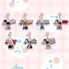 7pcs BTS Character + Cartoon Double Keychain, Member-themed Acrylic Keychain, Celebrity Merchandise Support Charm.