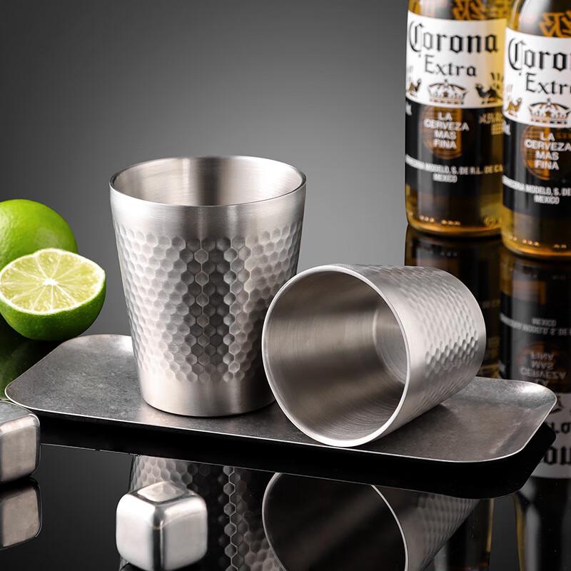 Bayjie 304 Stainless Steel Hammered Cup