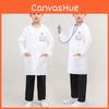 Children Epidemic Prevention Suit Doctor Costume Set With Cotton Fabric For Role Play And Stage Performances