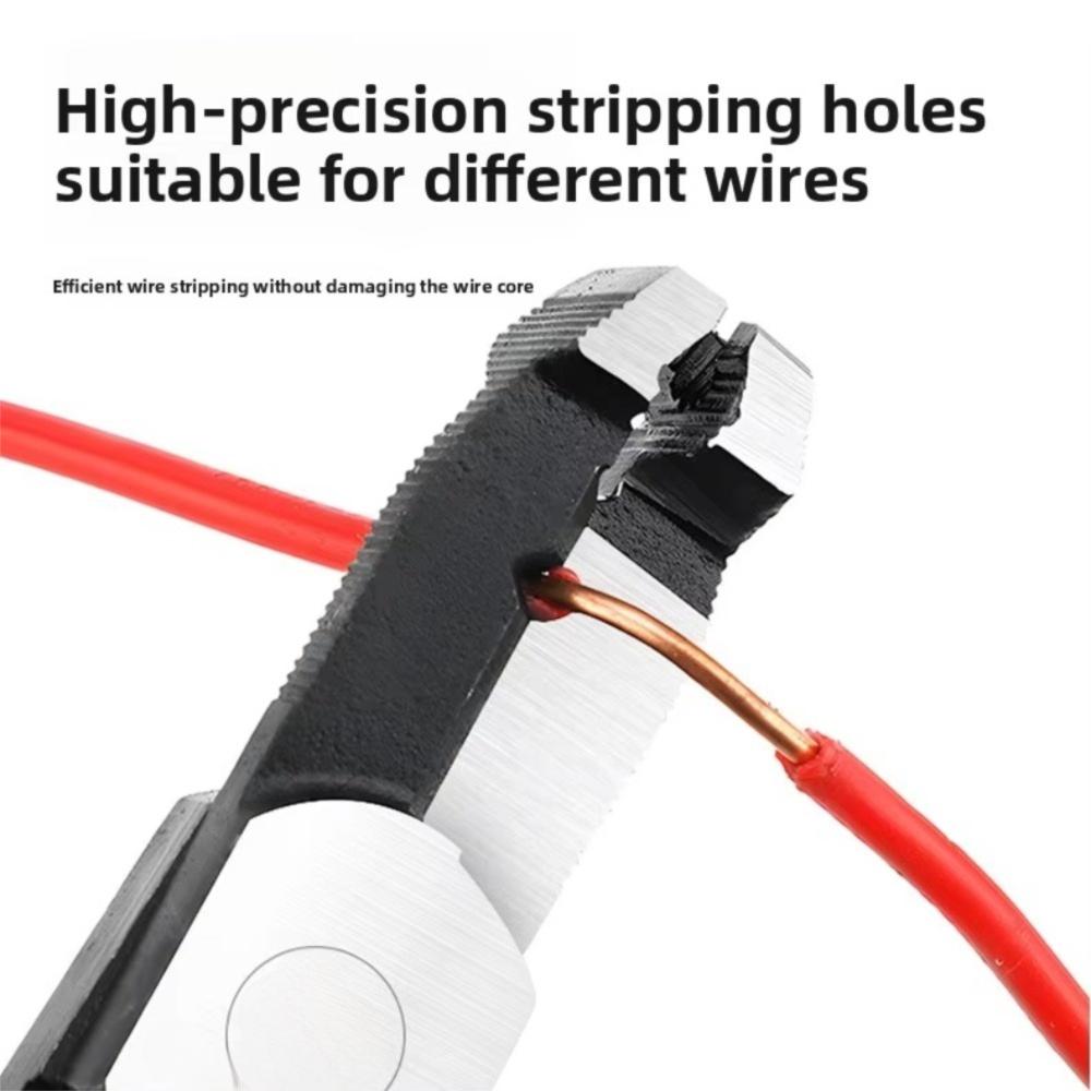 Metal Sliding Pliers Non-Slip Jaws Multifunctional Nail Removal Pliers Unique Design Combination Pliers Woodworking Repair