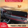 Für CHERY TIGGO 4 Pro 2022-2024 Auto Armaturenbrettabdeckung Matte Sonnenschutz Pad Vermeiden Lichtmatte Instrument Teppichschutz Zubehör